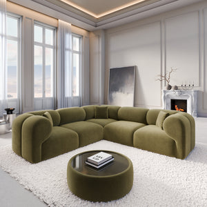 VELVET Olive Green