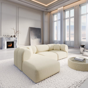 CORD VELVET Light Beige