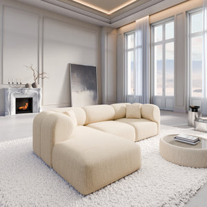 STRUCTURED FABRIC Cream