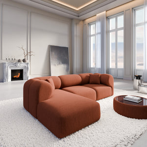 STRUCTURED FABRIC Terracotta