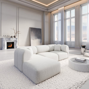 STRUCTURED FABRIC White