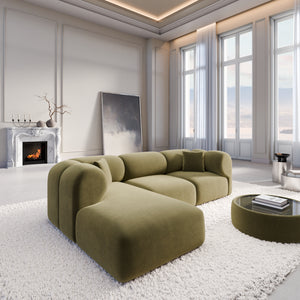 VELVET Olive Green
