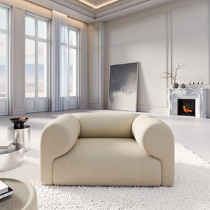 REAL LEATHER Beige