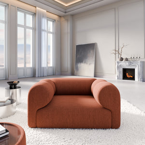 STRUCTURED FABRIC Terracotta