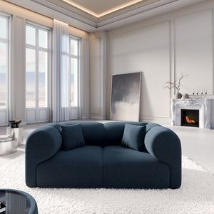 CORD VELVET Dark Blue