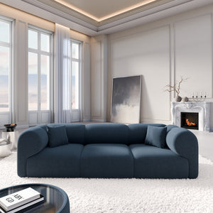 CORD VELVET Dark Blue