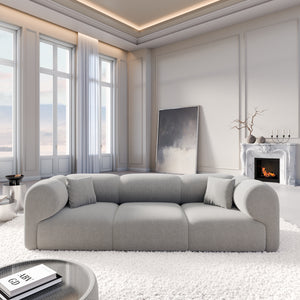 CORD VELVET Light Grey