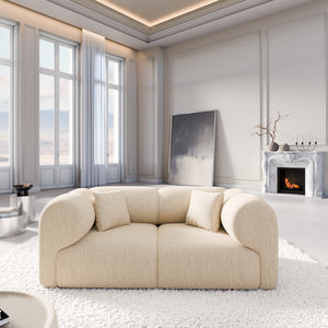 STRUCTURED FABRIC Cream