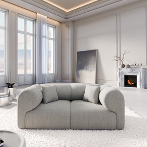 STRUCTURED FABRIC Light Grey