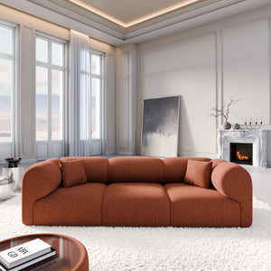STRUCTURED FABRIC Terracotta