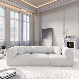STRUCTURED FABRIC White