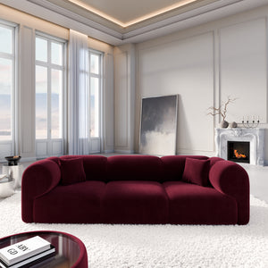 VELVET Bordo Red
