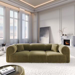 VELVET Olive Green