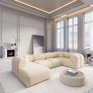 STRUCTURED FABRIC Cream