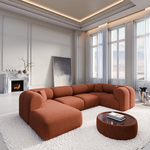 STRUCTURED FABRIC Terracotta