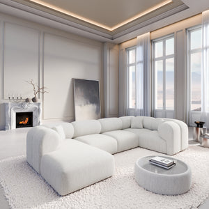 STRUCTURED FABRIC White