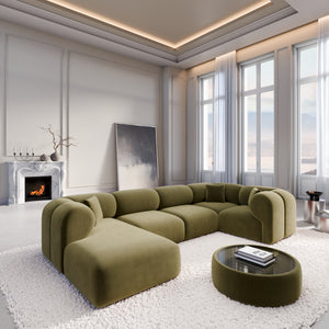 VELVET Olive Green