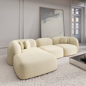 CORD VELVET Light Beige