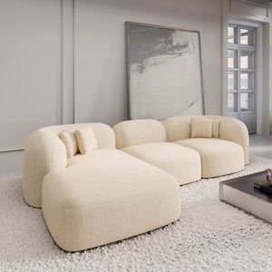 STRUCTURED FABRIC Cream