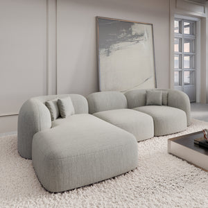 STRUCTURED FABRIC Light Grey