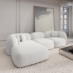 STRUCTURED FABRIC White