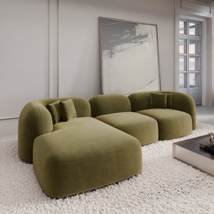 VELVET Olive Green