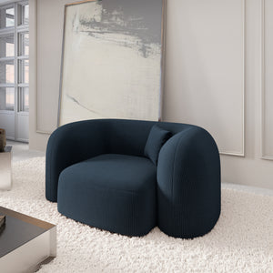 CORD VELVET Dark Blue
