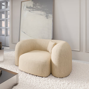 STRUCTURED FABRIC Cream