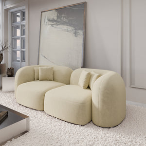 CORD VELVET Light Beige