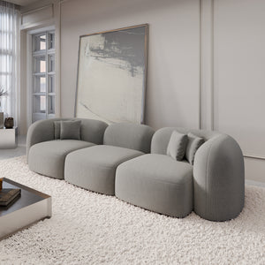 CORD VELVET Light Grey