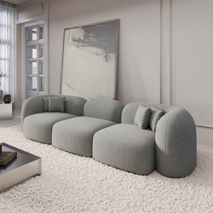 STRUCTURED FABRIC Light Grey