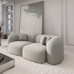 STRUCTURED FABRIC Light Grey