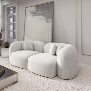 STRUCTURED FABRIC White