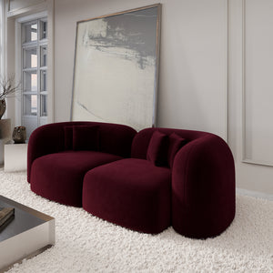 VELVET Bordo Red
