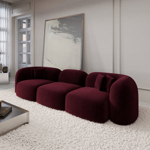 VELVET Bordo Red