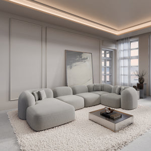 CORD VELVET Light Grey