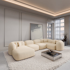 STRUCTURED FABRIC Cream