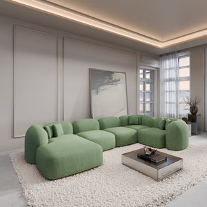 STRUCTURED FABRIC Green