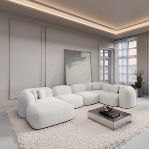 STRUCTURED FABRIC White