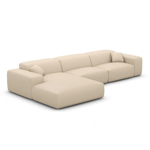 REAL LEATHER Beige