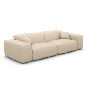 REAL LEATHER Beige