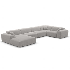 CORD VELVET Light Grey