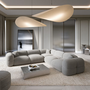 CORD VELVET Light Grey