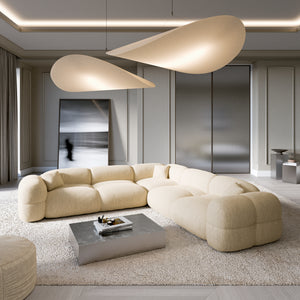 STRUCTURED FABRIC Cream