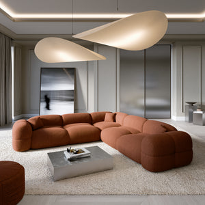 STRUCTURED FABRIC Terracotta