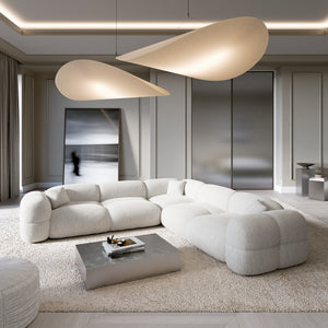 STRUCTURED FABRIC White