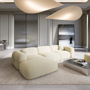 CORD VELVET Light Beige