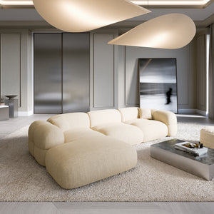 STRUCTURED FABRIC Cream