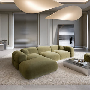 VELVET Olive Green