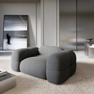 STRUCTURED FABRIC Anthrazit